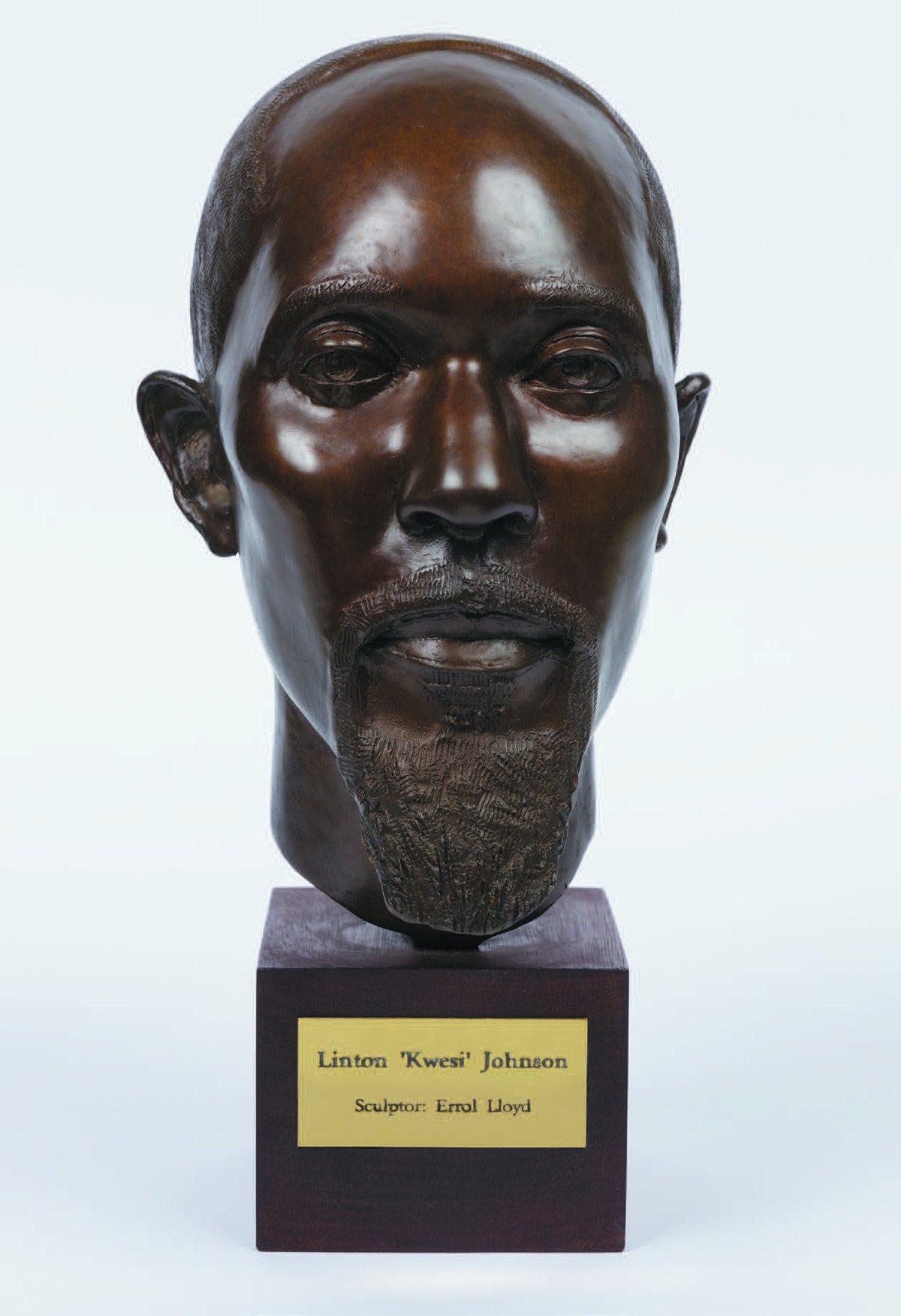 Errol Lloyd, Linton Kwesi Johnson Bronze Bust, 2006